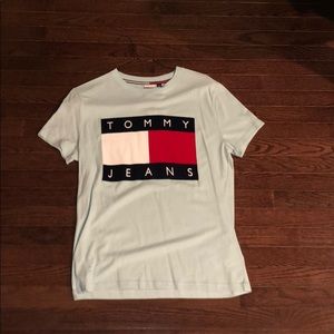 Light blue Tommy jeans shirt ( rare )